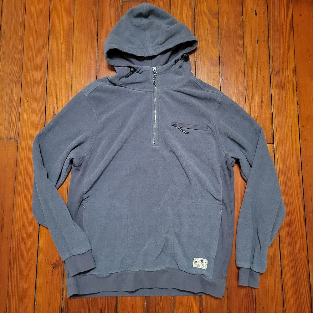 Men's Blue Hoodie Sweater